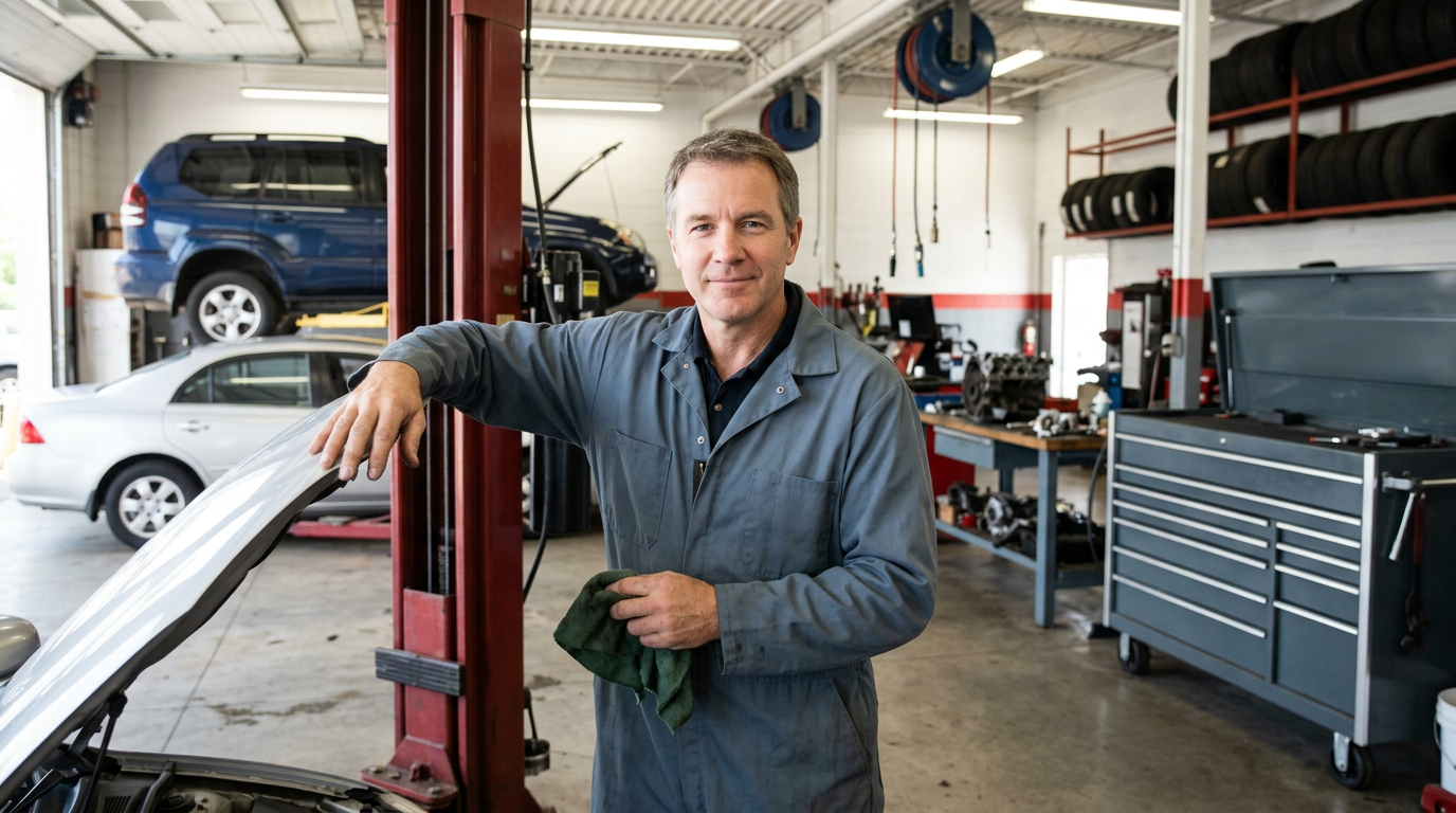 Auto repair shop operations