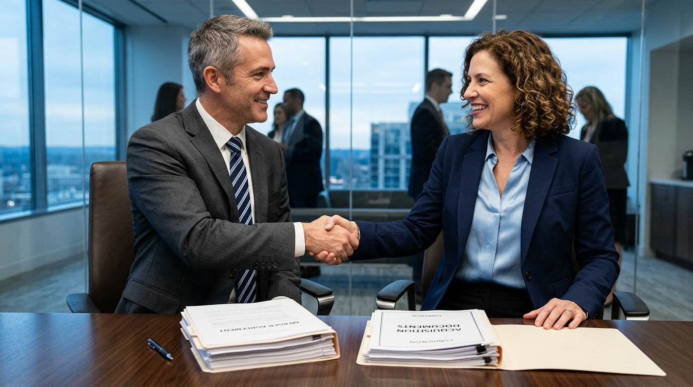 Business acquisition and M&A