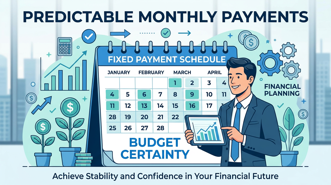 Predictable monthly payments