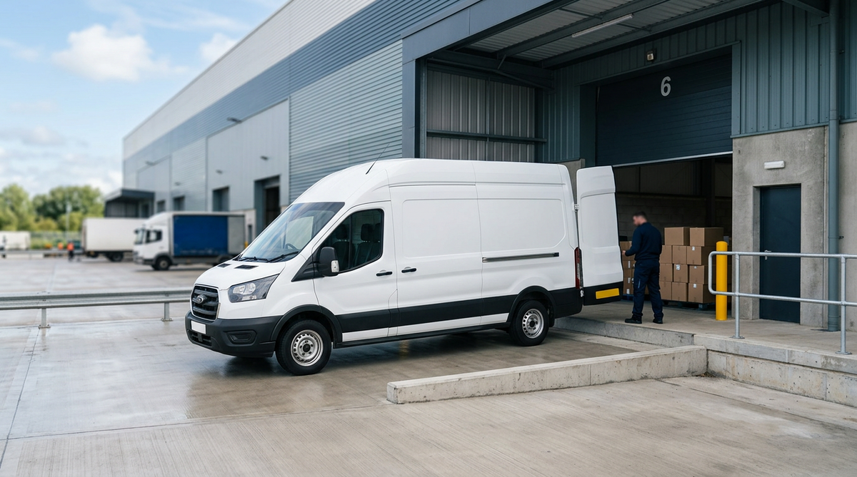 Cargo van fleet suitable for equipment leasing