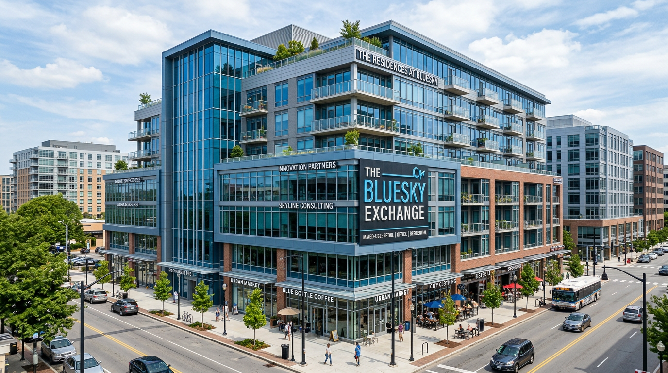 Mixed-use commercial property