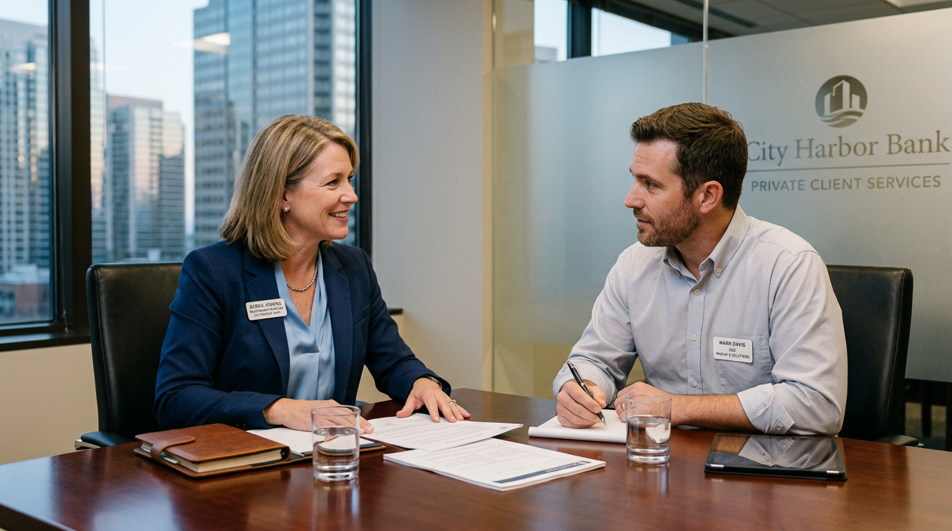 Personal service commercial lending