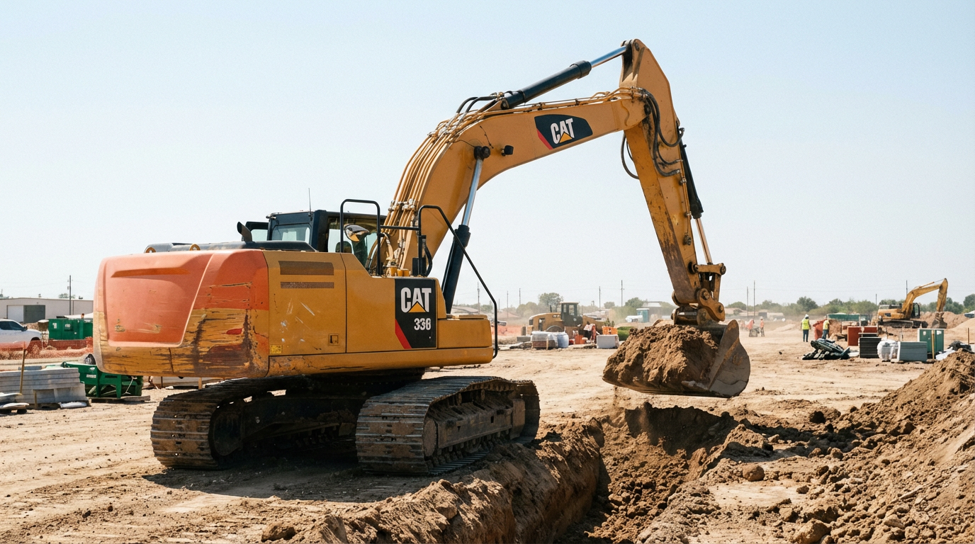 Excavator and construction machinery