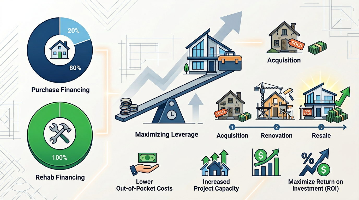 High LTV and rehab financing