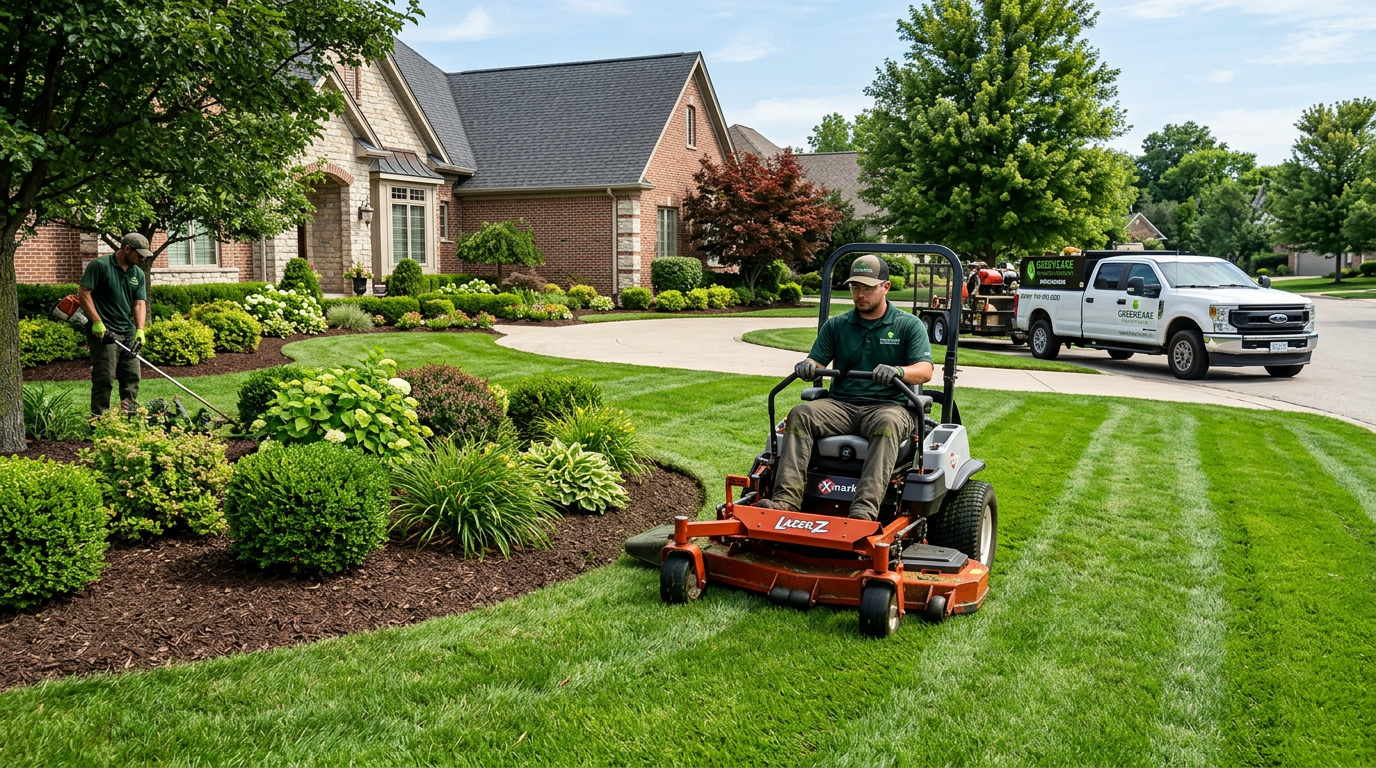 Lawn care and landscaping operations