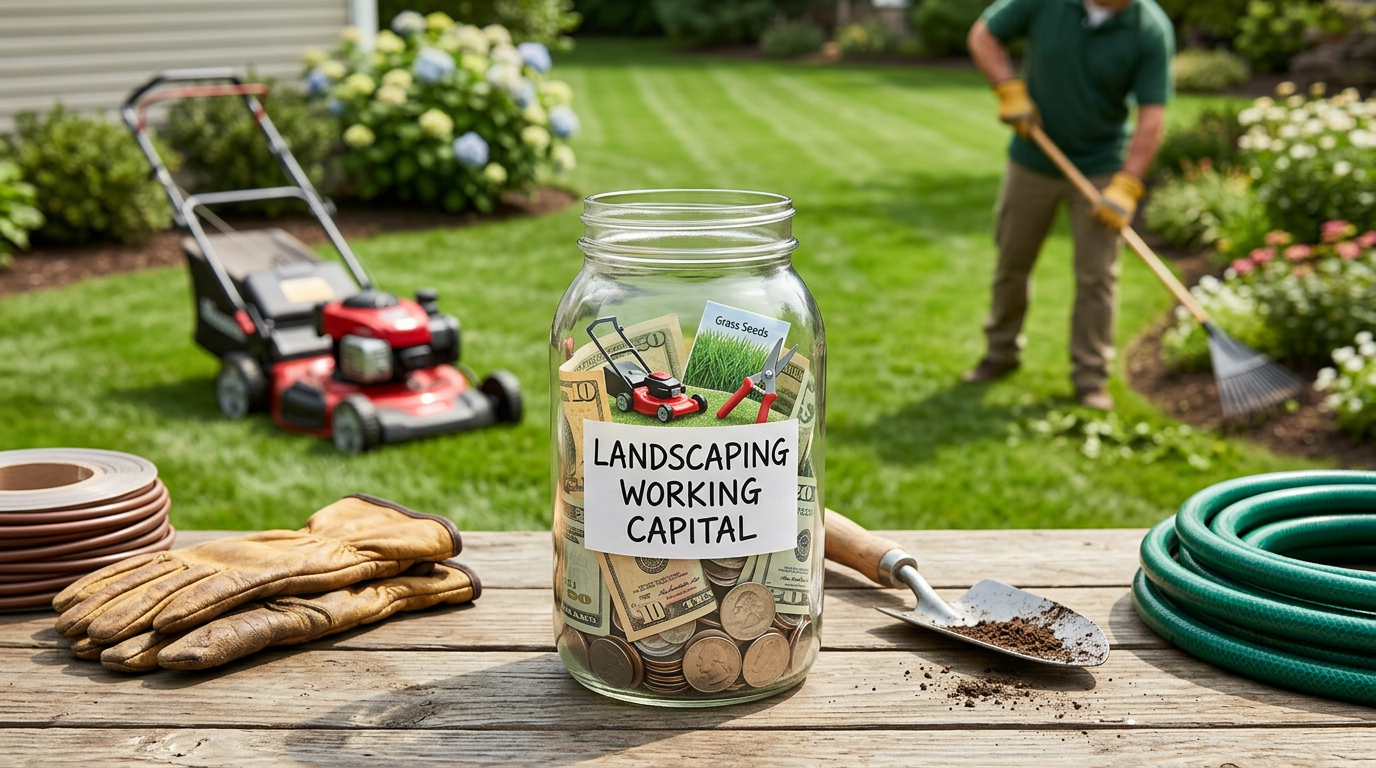Preserve cash flow with landscaping financing