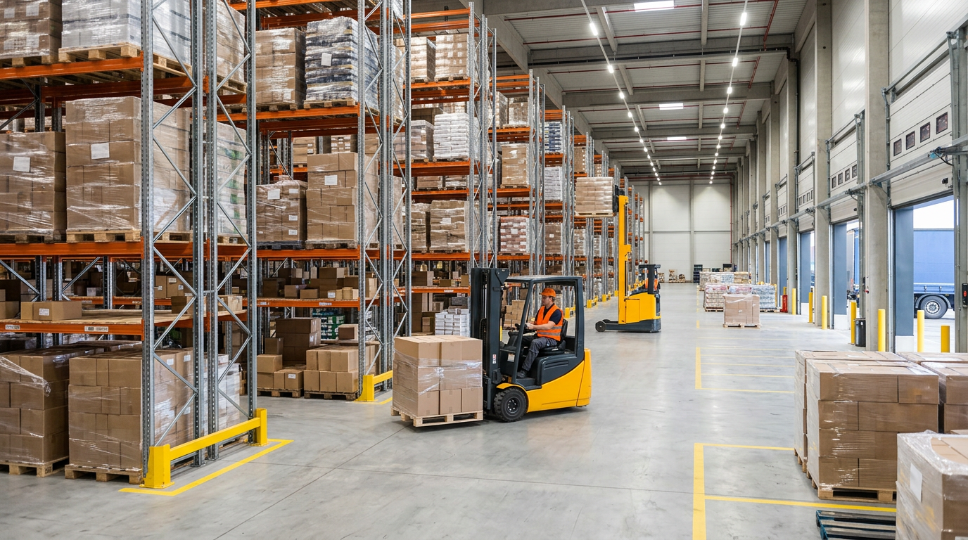 Logistics and warehousing financing