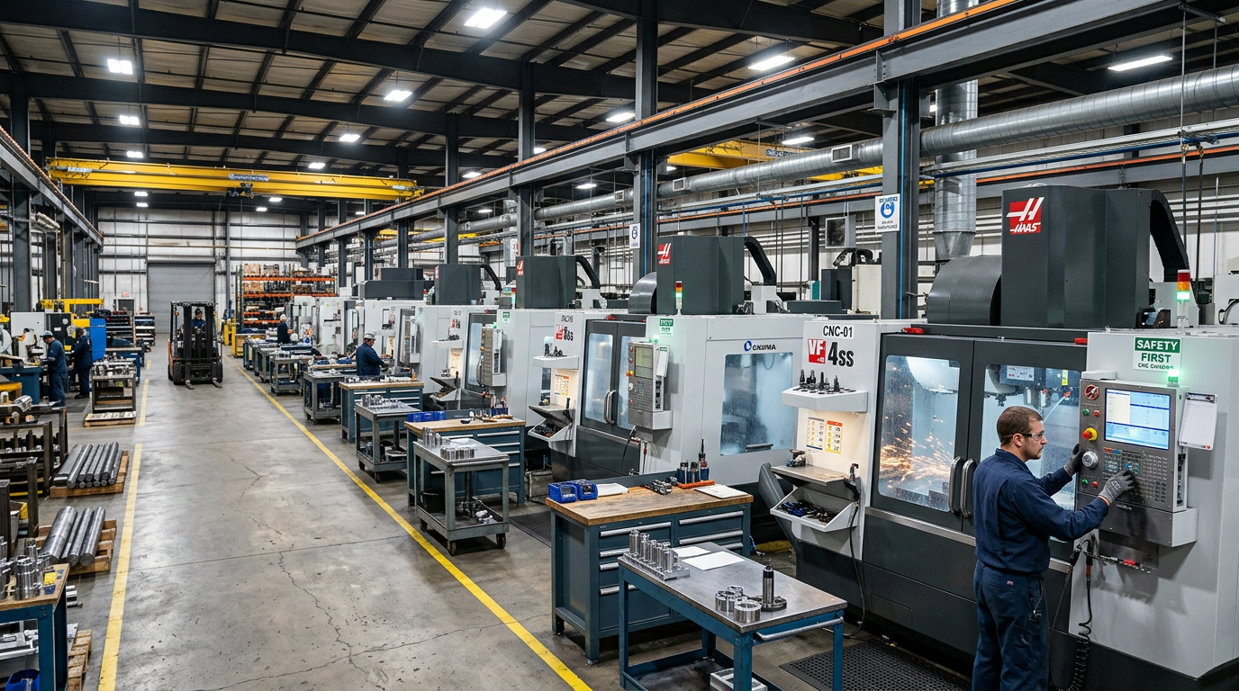 CNC and manufacturing equipment financing