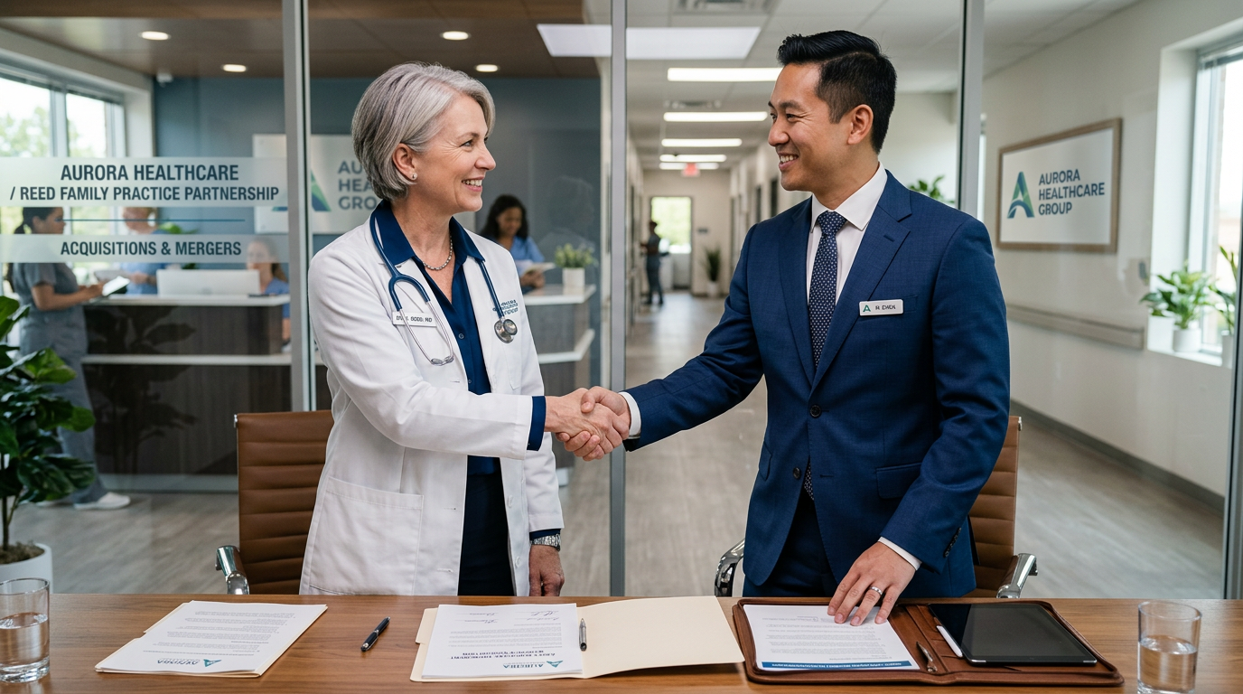 Practice acquisition for healthcare