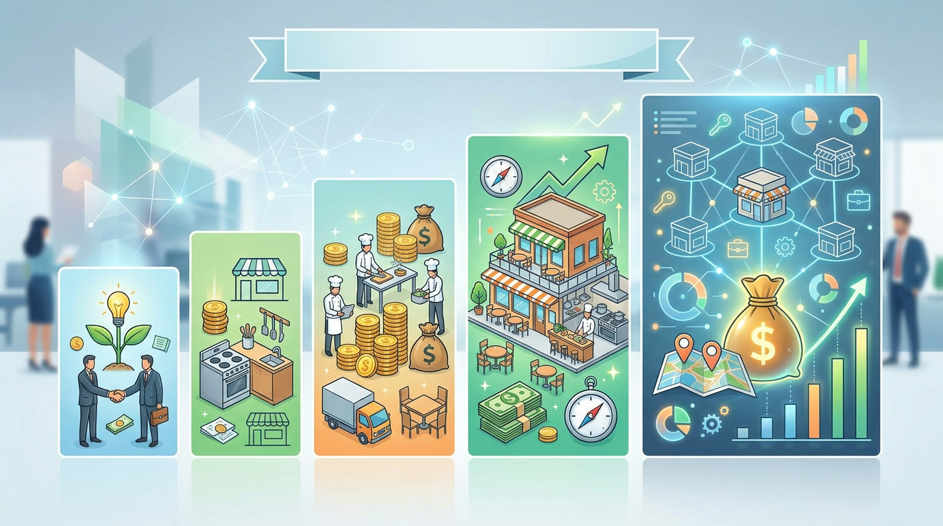 Restaurant financing amounts by use