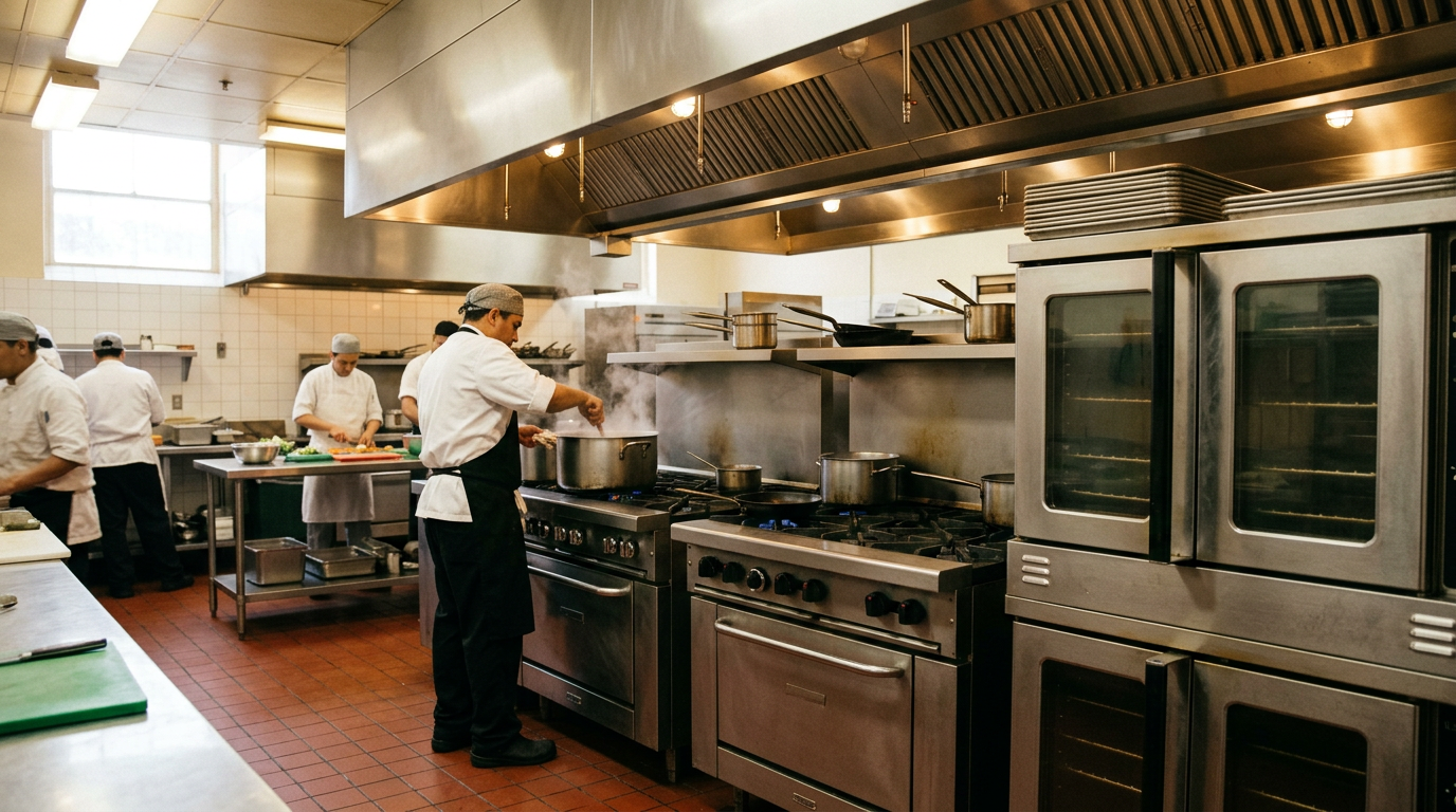 Restaurant equipment financing for kitchen and refrigeration