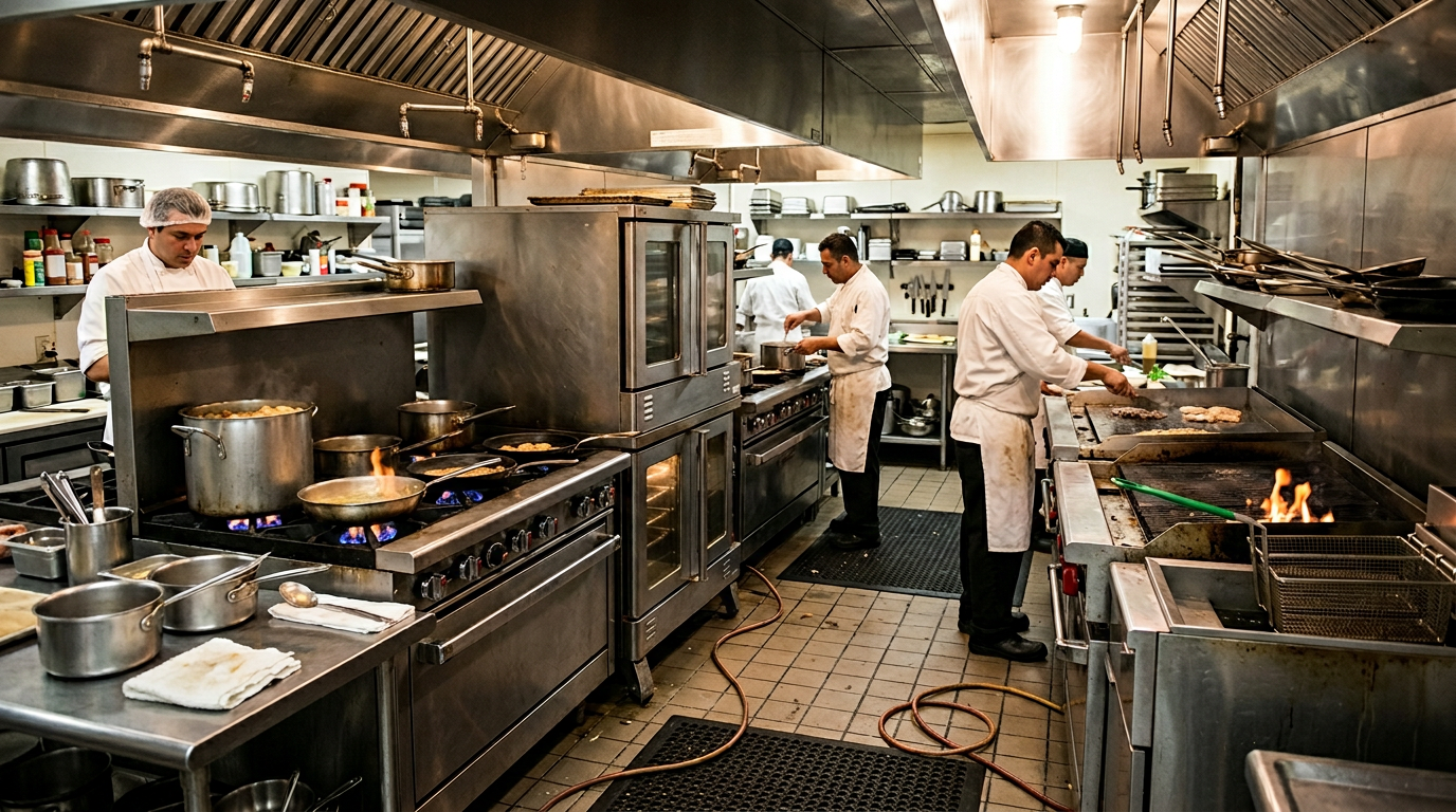 Restaurant kitchen and equipment financing