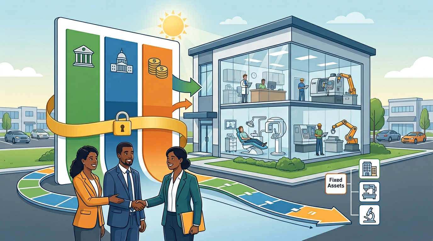 SBA 504 fixed assets financing