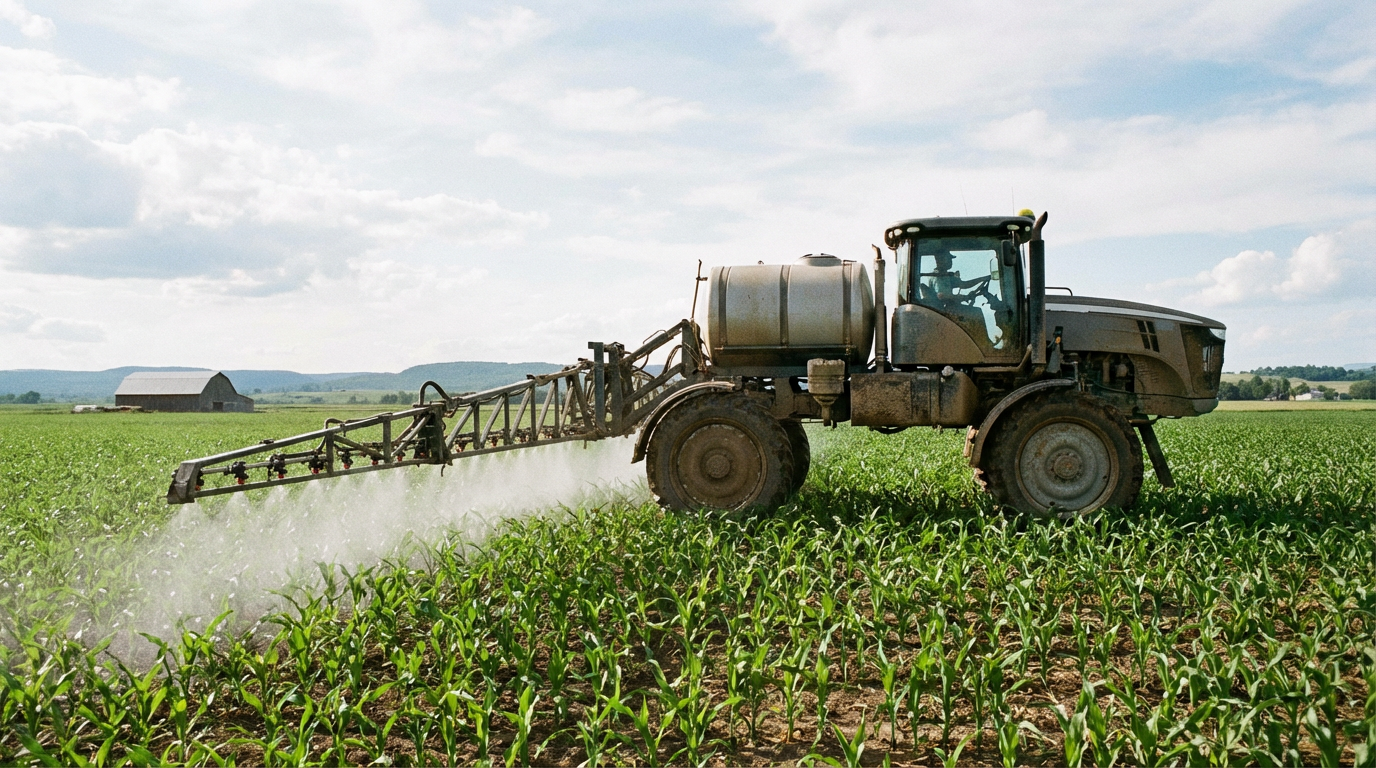 Agricultural sprayer for financing