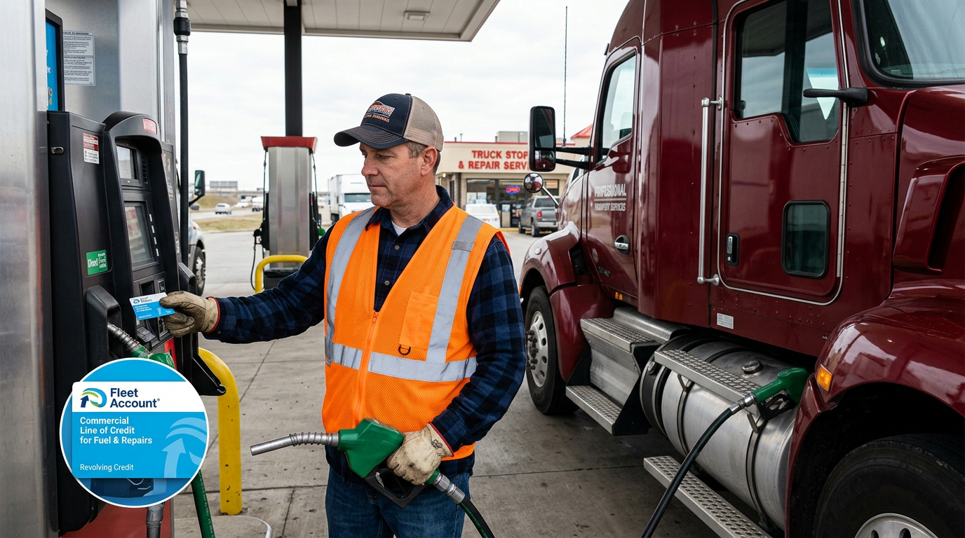 Line of credit for fuel and repairs