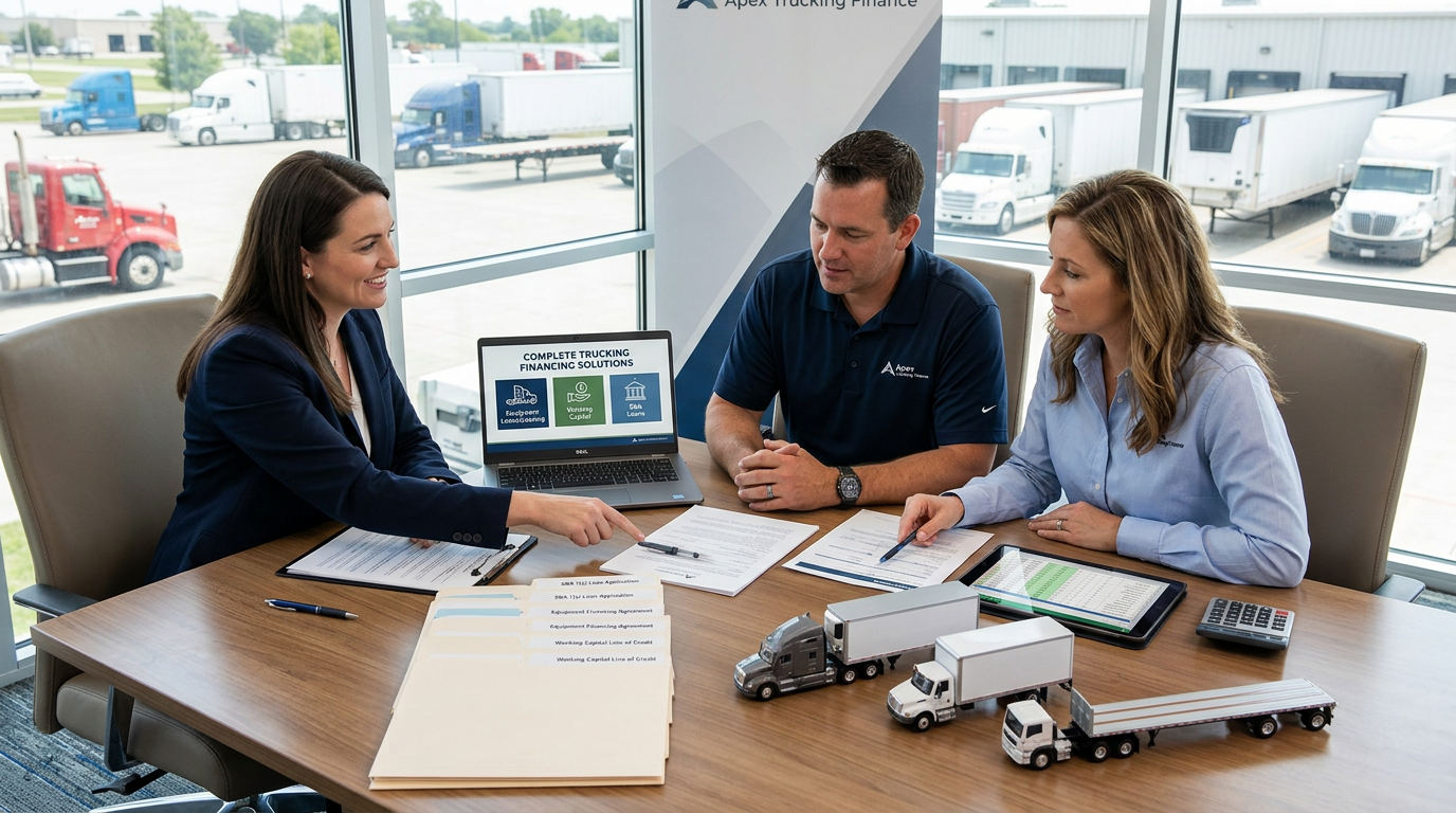 Flexible trucking financing options