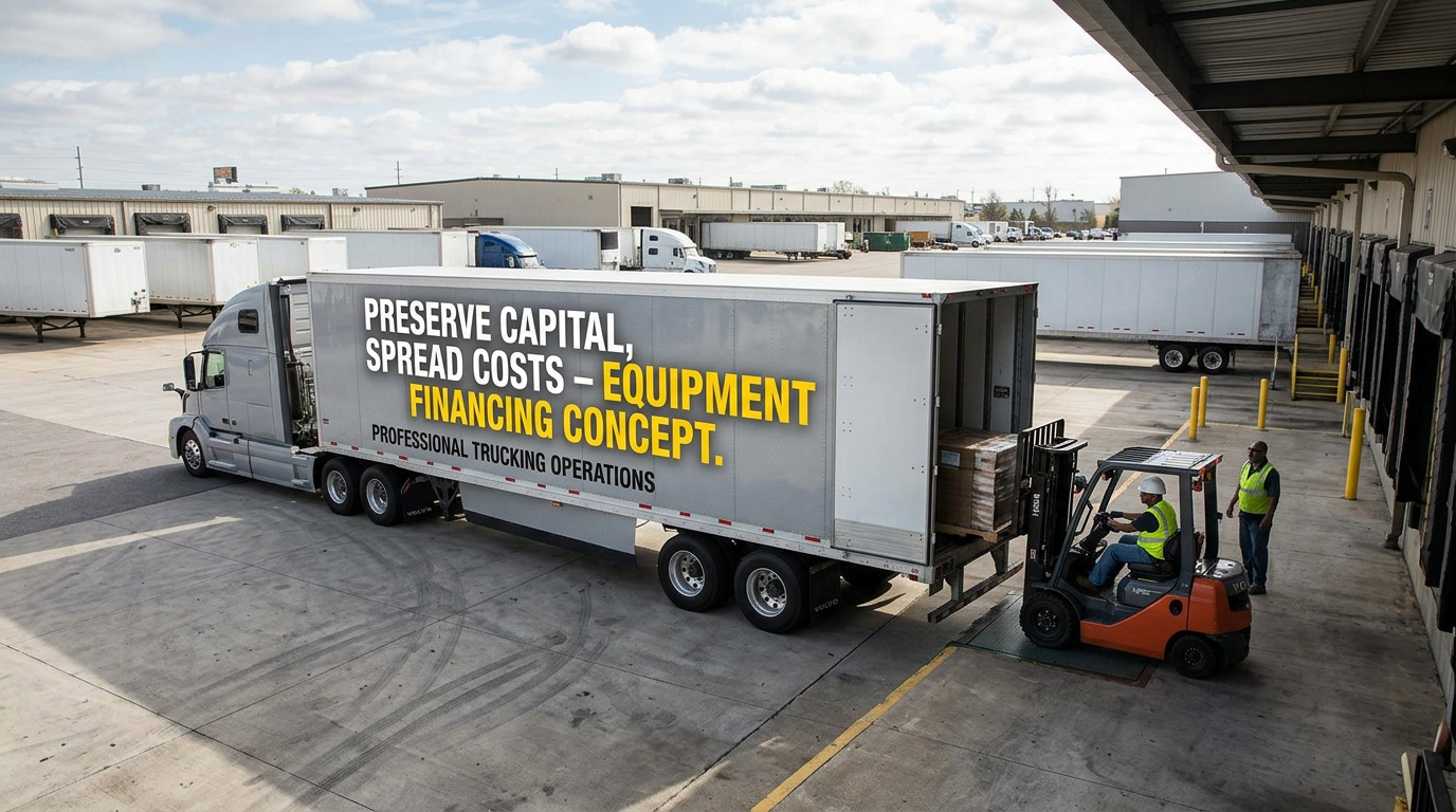 Preserve cash flow with trucking financing