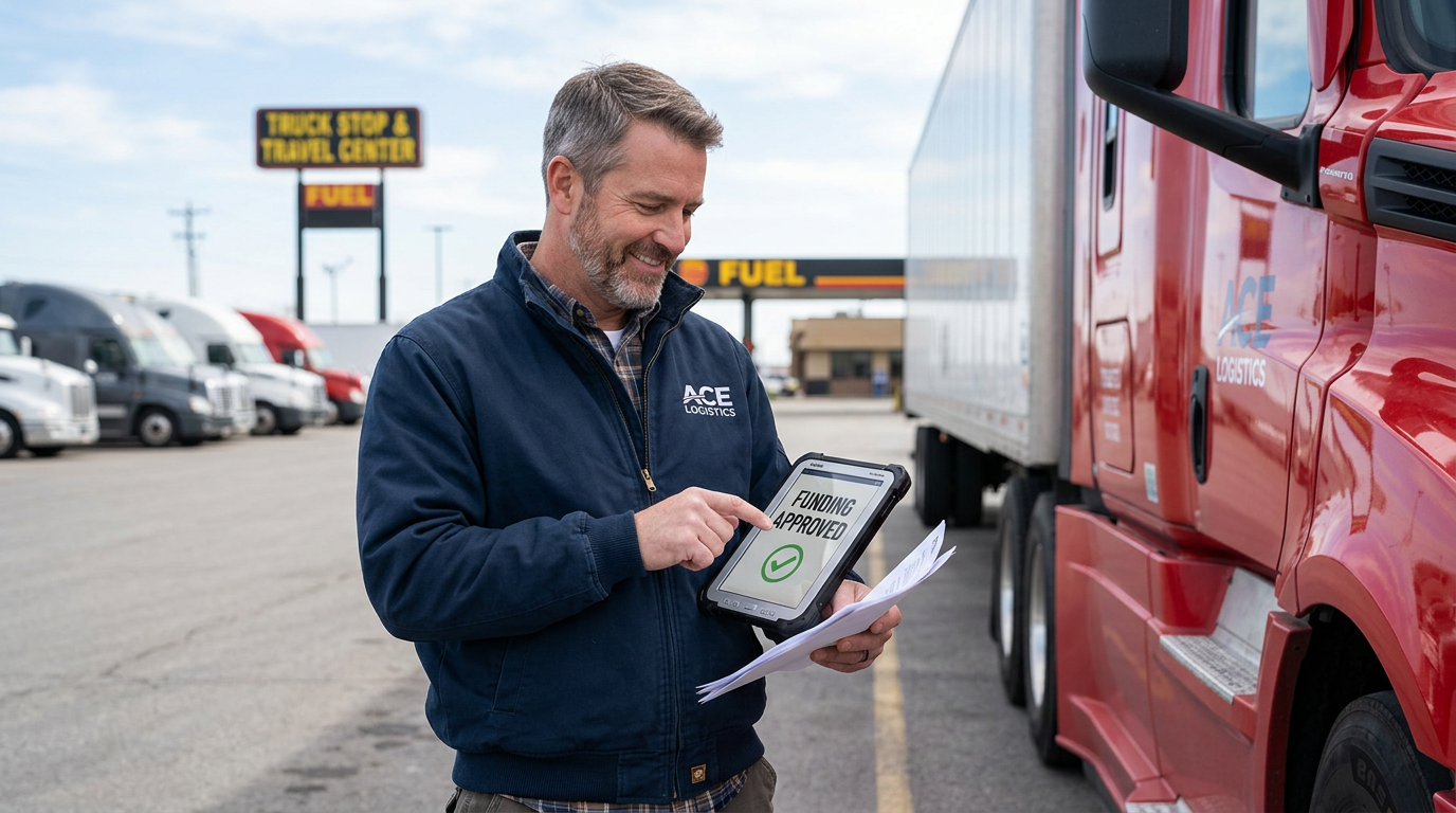 Fast truck financing for carriers